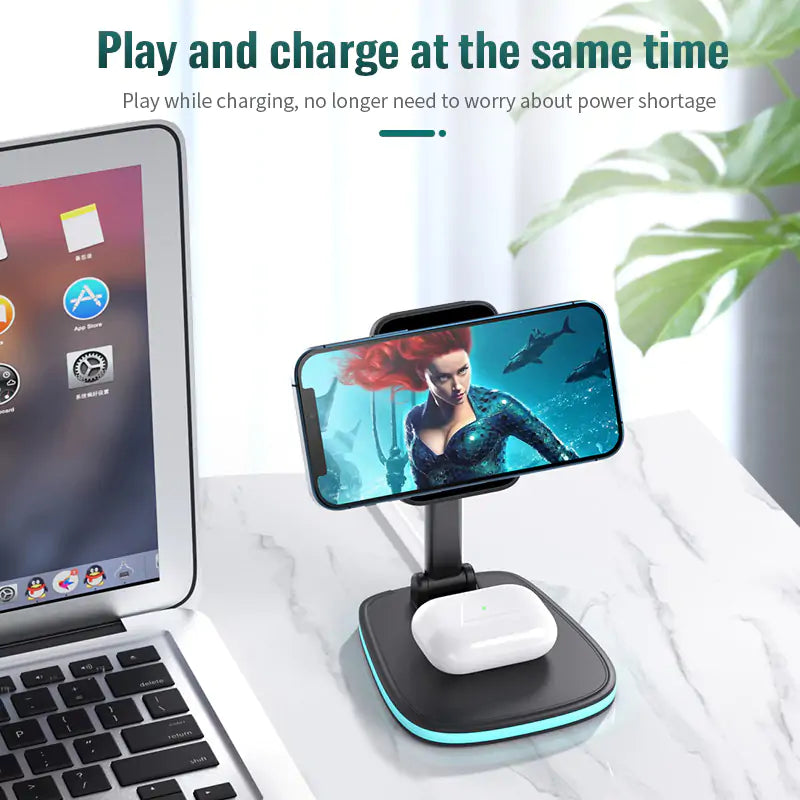 Wireless Folding Charger with Magsafe technology